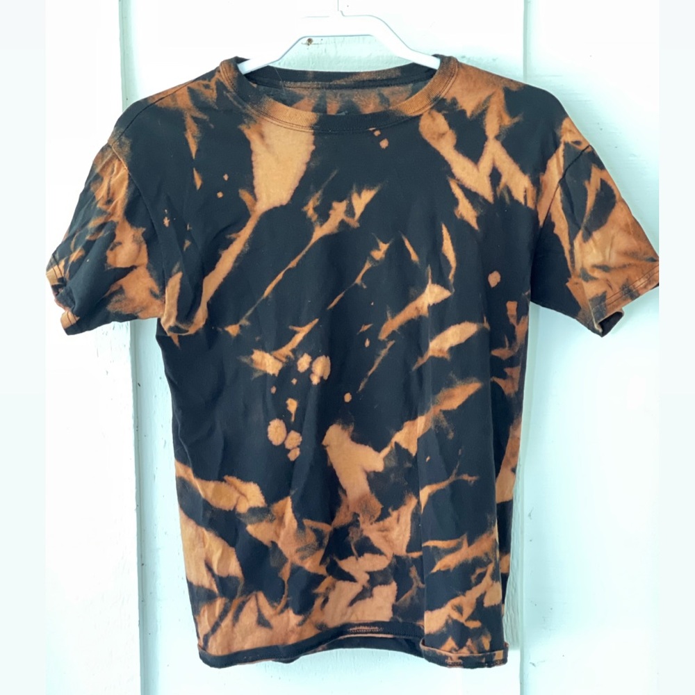 Black acid washed T-Shirt